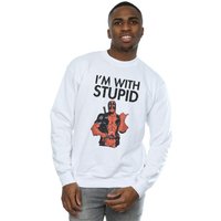 Deadpool I´m Stupid Sweatshirt