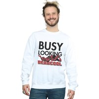 Deadpool Busy Looking Deadcool Sweatshirt