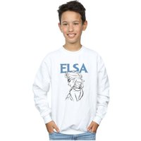 Frozen Elsa Profile Sketch Sweatshirt