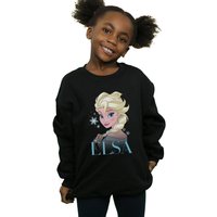Frozen Elsa Snowflake Portrait Sweatshirt