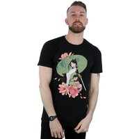 Mulan Magnolia Collage T Shirt