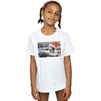 Mogwai Christmas Hat Cotton T Shirt