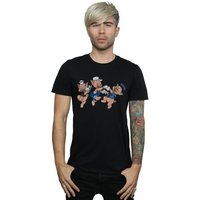 Three Little Pigs Having Fun T Shirt
