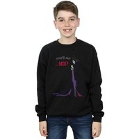Disney Boy's Maleficent Christmas Naughty List Sweatshirt in Black | Size: 3-4 Years