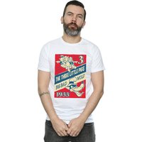Three Little Pigs & Big Bad Wolf T Shirt