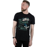 Three Little Pigs Who´s Afraid Big Bad Wolf T Shirt