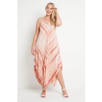 Tie Dye Print Relax Fit Dress