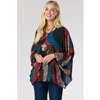 Batwing Shape Top Necklace Dark