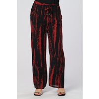 Fully Lined Elasticated Waist Trousers Dark