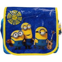 Minions Have a Nice Day Messenger Bag in Blue