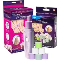 JML My Mani Nail Polisher & Replacement Rollers in Lilac