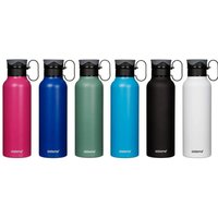 Sistema 600ml Stainless Steel Water Sports Bottle. Random Colour