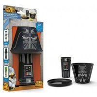 Hasbro Star Wars Darth Vader 3PC Stacking Meal Set in Black