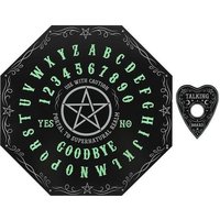 KDMD Glow in the Dark Octagon Spirit Board in Black