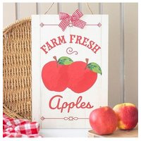 Farm Fresh Apples Hanging Sign