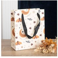 KDMD 23cm Medium Autumn Magic Gift Bag in White