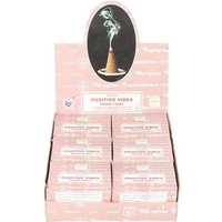 12 Packs Positive Vibes Dhoop Incense Cones