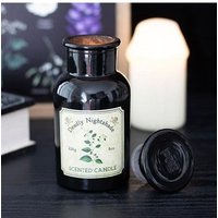 Deadly Nightshade Candle in Black