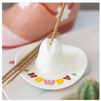 Howdy Cowboy Hat Incense Stick Holder