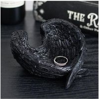 KDMD Raven Wings Trinket Dish in Black