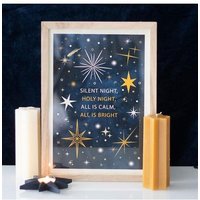 Silent Night Framed Wall Art Print