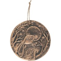 Bronze Terracotta Hare Plaque