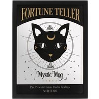 KDMD Mystic Mog Mirrored Wall Hanging in Black