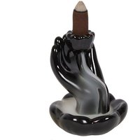 Hand & Lotus Flower Backflow Incense Burner
