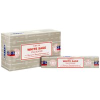 Set 12 Packets Sage Incense Sticks Grey