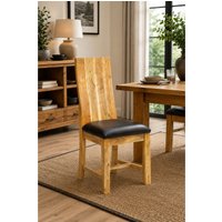 IH Design Forestburgh Acacia Wood Dining Chairs (pair) in Brown