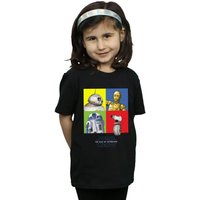 Star Wars Rise Skywalker Droid Squares Cotton T Shirt