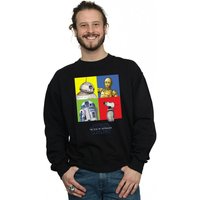 Star Wars Rise Skywalker Droid Squares Sweatshirt
