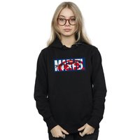 Marvel Comics Women's Sentinel Of Liberty Logo Hoodie in Black | Size: XL