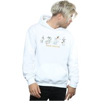 Disney Men's Frozen 2 Olaf Shape-Shifter Hoodie in White | Size: 5XL