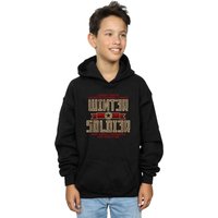 Marvel Boy's Winter Soldier Trigger Badge Hoodie in Black | Size: 3-4 Years
