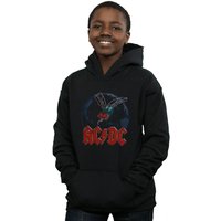AC/DC Boy's Fly On The Wall Hoodie in Black | Size: 7-8 Years