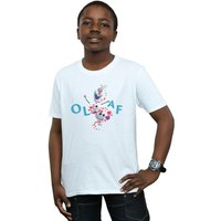 Frozen 2 Olaf Leaf Jump T Shirt