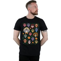 Coco Heads Pattern T Shirt
