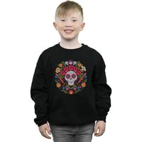 Coco Embroidered Skull Print Sweatshirt