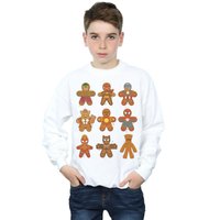 Marvel Boy's Avengers Christmas Gingerbread Sweatshirt in White | Size: 5-6 Years