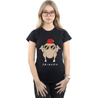 Friends Women's Sunglasses Turkey Cotton T-Shirt in Black | Size: Small
