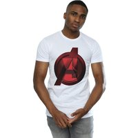 Widow Movie Avengers Logo T Shirt White