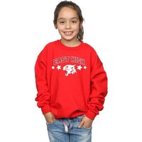 Disney Girl's High School Musical The Musical Wildcat Stars Sweatshirt in Red | Size: 7-8 Years