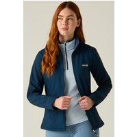 Regatta Women's Connie V Softshell Walking Jacket in Mid Navy | Size: 8
