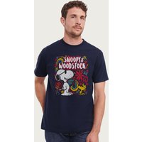 70s Floral Snoopy & T Shirt
