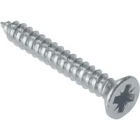 Picardy Self Tapping Countersunk Screws (Pack Of 200) in Silver
