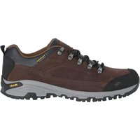 Falark Vibram Leather Walking Shoe Dark