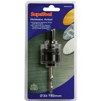 SupaTool Holesaw Arbor in Silver