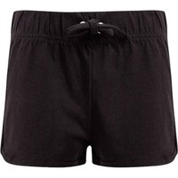Skinni Fit Skinni Minni Retro Shorts in True Black | Size: 9-10 Years