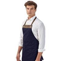 Premier Espresso Bib Apron in Navy